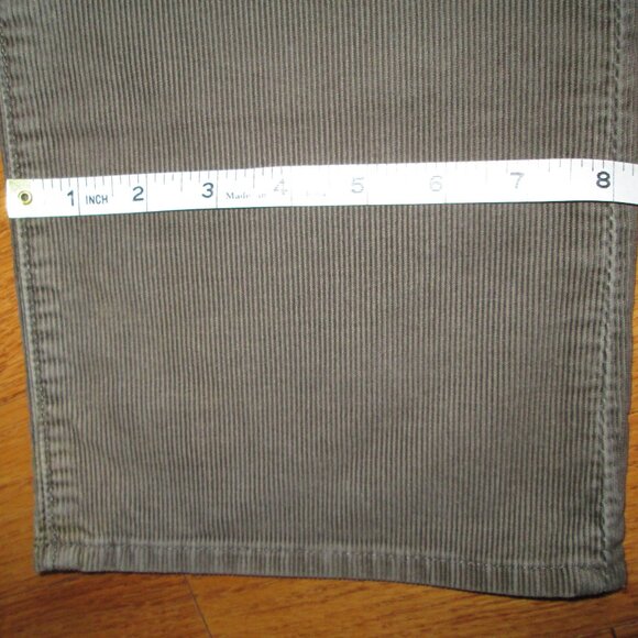 Pre Owned Men's Gap Corduroy Jeans Standard Fit Tan Size 30/30 - Picture 6 of 6
